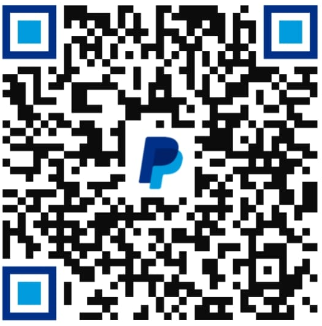 PayPal donation QR code for Bertaclean